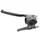 BRAKE HANDLE FOR MOPED PEUGEOT 103 SPX-RCX ALUMINIUM-BLACK-LEFT - WITH CHOKE LEVER  -DOMINO-