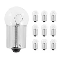 AMPOULE/LAMPE STANDARD 12V 21W CULOT BA15s NORME R10W GRAISSEUR BLANC (FEU DE POSITION) (BOITE DE 10)  -FLOSSER-