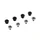 CHAINRING BOLT SET- STRONGLIGHT (MTB) FOR SRAM DOUBLE -ALUMINIUM or STEEL - X0/XX/X7/X9 (SET OF 4)
