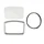 REPAIR KIT FOR SPEEDOMETER (RECTANGLE SHAPED) FOR MOPED MBK 88  (COVER+GLASS+GASKET)  -SEELCTION P2R-
