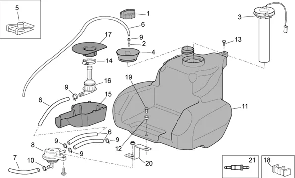 Réservoir essence II