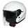 HELMET-OPEN FACE MT BOULEVARD SV DOUBLE VISORS - SOLID GLOSSY WHITE    XS