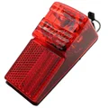 TAILLIGHT ON DYNAMO -  ON MUDGUARD - CLASSIC BLACK (SOLD IN BULK)
