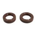 JOINT SPI EMBIELLAGE SCOOT ADAPTABLE PIAGGIO 50 ZIP 2T, TYPHOON, NRG, LIBERTY 2T, VESPA LX 2T/GILERA 50 STALKER, ICE, RUNNER, DNA (VITON) (PAIRE)  -SELECTION P2R -