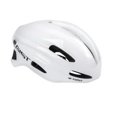CASQUE VELO ADULTE GIST ROUTE VELOCE BLANC TAILLE 56-62 REGLAGE MOLETTE FERMETURE BOUCLE FIDLOCK MAGNETIQUE (EPS/PC)