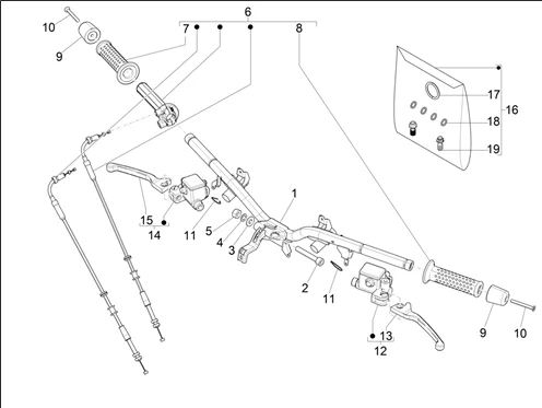 Guidon - Maître cylindre