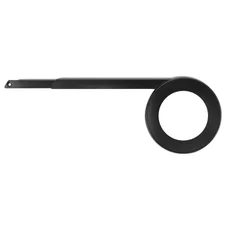 PARE/CARTER CHAINE HERRMANS POUR MOTEUR BOSCH 38 DTS DIAM 118 mm L 319 mm NOIR MAT - FIXATION REF 210236-210237 COMPATIBLE LEADER FOX