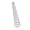 CACHE COLONNE DE DIRECTION (SERIE A) ORIGINE PIAGGIO 50-125 VESPA PRIMAVERA, SPRINT 2013> BLANC 544 -1B000203000BR
