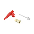 KIT GONFLAGE BALLON / MATELAS AVEC ADAPTATEUR VELO WELDTITE (SACHET KIT DE 3 PCS)