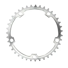 CHAINRING FOR ROAD BIKE- 5 Arms- 39T.Ø 135 -INNER- ALUMINIUM SILVER- 7075 TA VENTO -CAMPAGNOLO TYPE- 9/10Speed.
