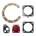 COMPLETE GASKET SET - FOR SOLEX (5 GASKETS SET+ RED DIAPHRAGM)  -SELECTION P2R-