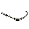 POT 50 A BOITE YASUNI R2 VERNI POUR DERBI 50 SENDA/BETA 50 RR/RIEJU 50 MRT, SMX, MRX, RR/MBK 50 X-LIMIT/YAMAHA 50 DTR/FANTIC 50 XE, XM (PASSAGE BAS) (SILENCIEUX CARBONE)  -TUB810TC-