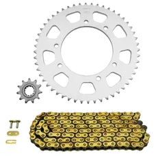 KIT CHAINE ADAPTABLE PEUGEOT 50 XP6 ENDURO 2004>2005  420  11x52  (DIAM COURONNE 105/125/8.5)  (DEMULTIPLICATION ORIGINE)  -AFAM-