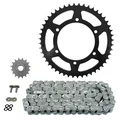 KIT CHAINE ADAPTABLE YAMAHA 600 XJ N DIVERSION 1991>2003  520  16x48  (DIAM COURONNE 125/145/10.5)  (DEMULTIPLICATION ORIGINE)  -AFAM-