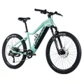 VELO ELECTRIQUE/VAE VTT 27,5 LEADER FOX ARIMO HOMME VERT CLAIR 9V MOTEUR ROUE AR BAFANG 36V 45Nm BATTERIE 20Ah (16'' - H42cm - TAILLE S - POUR ADULTE DE 158cm à 168cm)