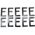 LETTRE PLAQUE TIFLEX  MOTO/SCOOTER 45mm  E  (VENDU PAR 10)