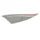 DECAL- LEFT REAR COWL  "PIAGGIO GENUINE PART" PIAGGIO APRILIA 50-125 SR MOTARD NOIR 2011>  -677074-