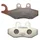 FRONT BRAKE PADS - DROIT "PIAGGIO GENUINE PART" X10 125-350-500  - 668017 -