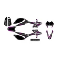 KIT DECO AUTOCOLLANT/STICKER 50 A BOITE KRM PRO RIDE POUR BETA 50 RR 2011>2020 NOIR/VIOLET (COMPLET)