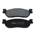 BRAKE PADS NEWFREN FOR MBK 250 SKYLINER 2000>2003, 400 SKYLINER 2004> Rear YAMAHA 125 XMAX 2013>2017, 250 XMAX 2011>2016 Rear 600 YZF-R6 1999>2002 Rear  (FD0259BE)  (SCOOTER ELITE ORGANIC)