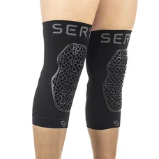 PROTECTION GENOUILLERES VTT SERYT FLOW ALPS ANTIBACTERIEN, ANTIDERAPANTE, SANS COUTURE NOIR L/XL (VENDU A LA PAIRE) g -CE EN 1621.1 NIVEAU 1- OUVERTURE ARRIERE DU GENOU POUR UN PEDALAGE FLUIDE