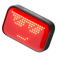 ECLAIRAGE VELO USB ARRIERE LED iGPSPORT ET6 - CONNEXION DIRECTE AU (VISIBLE A KM) AUTONOMIE HEURES AVEC CAPTEUR DE FREINAGE