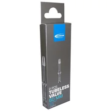 VALVE DE PNEU TUBELESS PRESTA SCHWALBE 60 mm OBUS DEMONTABLE (VENDU A LA PAIRE SUR CARTE)