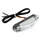 FEU ARRIERE 50 A BOITE/MOTO TRIANGLE TRANSPARENT A LEDS (6 LEDS ROUGES) (HOMOLOGUE CE)  -REPLAY-