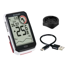 COMPUTER -   SIGMA ROX4.0 GPS WHITE -  ALTIMETER