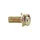 MACHINE SCREW-ROUND HEAD M6 x 10 mm BRONZE (10 IN A BAG).  -SELECTION P2R-