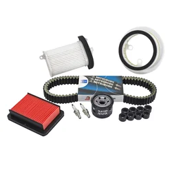 KIT ENTRETIEN MAXISCOOTER ADAPTABLE YAMAHA 500 TMAX 2008>2011 (PACK 8 PIECES) -SELECTION P2R PREMIUM