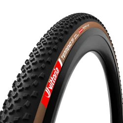 PNEU GRAVEL 700 X 45 VITTORIA TERRENO T60 MIXED ENDURANCE GRAPHENE 2.0 NOIR/MARRON TUBELESS READY TS (45-622)