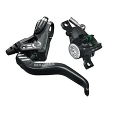 DISC BRAKE KIT- HYDRAULIC FOR MTB - MAGURA MT4 eSTOP -Black " 2 fingers" - Hose long 2200mm Left or right/front or rear
