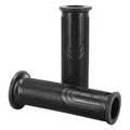 REVETEMENT POIGNEE DOMINO MOTO ON ROAD 6274 STYLE NOIR OPEN END 120mm (PAIRE)