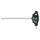CLE ALLEN/6 PANS MANCHE EN T WERA 454 HEX PLUS  7x200mm NOIR/VERT (VENDU A L'UNITE)  -MARQUE ALLEMANDE POUR LES ATELIERS-