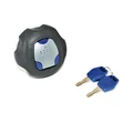 BOUCHON D'ESSENCE ANTIVOL 50 A BOITE ADAPTABLE SUZUKI 50 RMX, SMX/DERBI 50 SENDA/KYMCO 50 MXU (QUAD)  (DIAM RESERVOIR 52mm)