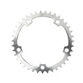 CHAINRING FOR ROAD BIKE- 5 Arms- 39T.Ø 130 -INNER- ALUMINIUM SILVER- 7075 TA ALIZE    (SHIMANO TYPE) 8/9/10 Speed-.