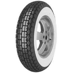 PNEU SCOOT  8''  3.50-8 (3 1/2-8) MITAS B13 FLANCS BLANCS TT 46J