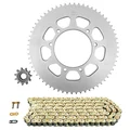 KIT CHAINE ADAPTABLE HM 50 CRE BAJA 2003>2016 / VENT 50 BAJA 2018>  428  11x62  (DIAM COURONNE 105/125/8.5)  (DEMULTIPLICATION ORIGINE)  -AFAM-