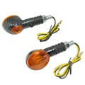 CLIGNOTANT UNIVERSEL REPLAY MICRO OVALE A AMPOULE BA9S ORANGE/CARBONE AVEC TEMOIN BASE COURTE (L 70mm / H 30mm / L 36mm) (HOMOLOGUE CE) (PAIRE)