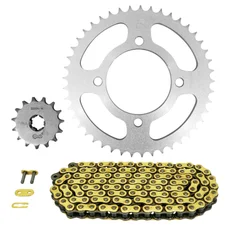KIT CHAINE ADAPTABLE SUZUKI 125 GZ MARAUDER 1998>2011  428  15x45  (DIAM COURONNE 80/100/10.5)  (DEMULTIPLICATION ORIGINE)  -AFAM-