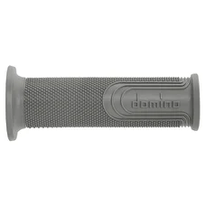 REVETEMENT POIGNEE DOMINO MOTO ON ROAD 6274 STYLE GRIS OPEN END 120mm (PAIRE)