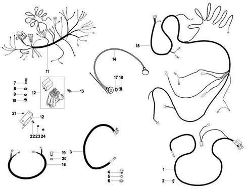 Faisceau de cables principal