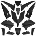 FAIRINGS/BODY PARTS FOR MAXISCOOTER  YAMAHA 530 TMAX 2015>2016 MATT BLACK (11 PARTS KIT)
