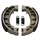 BRAKE SHOE FOR SCOOT NEWFREN FOR PIAGGIO 50 ZIP 1995>1999 REAR, VESPA ET2 REAR, VESPA ET4 REAR, VESPA LX 2STROKE+4STROKE REAR/ GILERA 50 RUNNER REAR (GF.0261)