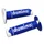 GRIP- DOMINO ORIGINAL- OFF ROAD A260 BLUE/WHITE (120 mm) (PAIR)  -