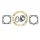 COMPLETE GASKET SET FOR SOLEX (OLD MODEL 660) (5 GASKETS)  -SELECTION P2R-