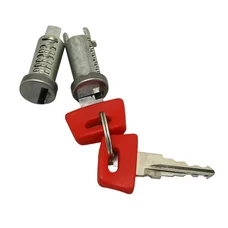 LOCK CYLINDER WITH KEYS  "PIAGGIO GENUINE PART" GILERA 50 STALKER  -573785-