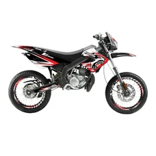 AUTOCOLLANT/STICKER/KIT DECO 50 A BOITE VOCA POUR DERBI 50 SENDA X-TREME 2005>2009