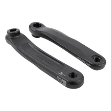 MANIVELLE DROITE + GAUCHE VAE / E-BIKE FSA CK-745 175mm NOIR JIS POUR MOTEUR SHIMANO E5000 (PAIRE)